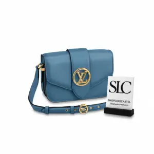 Pont 9 Smooth Calfskin Leather Crossbody Flap Bag M55947