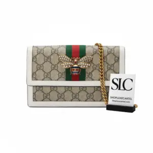 Queen Margaret Bee Accent Monogram Mini Shoulder Bag 476079