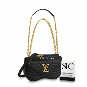 Quilted Calfskin Leather Chain Shoulder Bag MM M51946