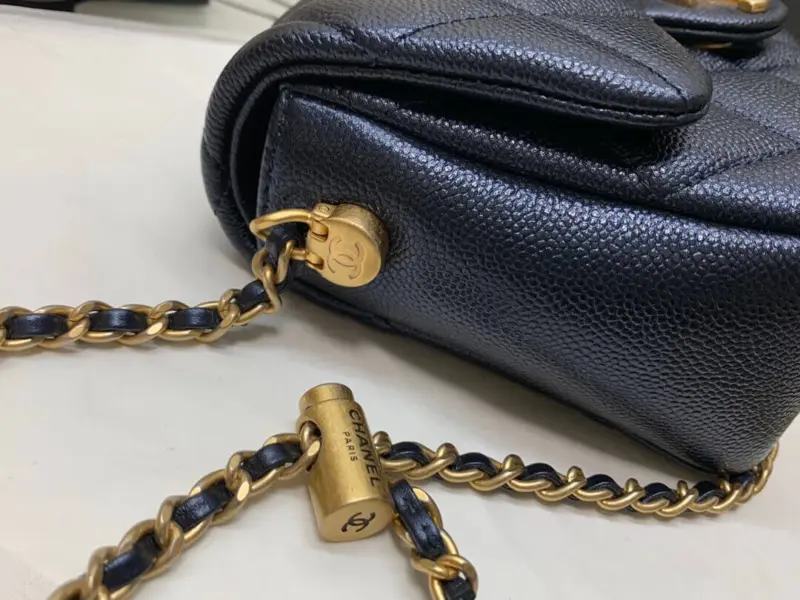 Quilted-Calfskin-Pearl-Crush-Mini-Flap-Bag-with-Gold-Ball-99097-Black-Quilted-Calfskin-Pearl-Crush-Mini-Flap-Bag-with-Gold-Ball-99097-Black-3.webp
