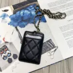 Quilted-Camellia-Floral-Print-Flap-Card-Holder-Wallet-86068-Black-Quilted-Camellia-Floral-Print-Flap-Card-Holder-Wallet-86068-Black-2.webp