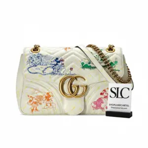 Quilted Chevron Matelassé Medium Flap Shoulder Bag 443496