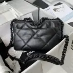 Quilted-Classic-19-Flap-Shoulder-Bag-with-Chain-Strap-AS1160-B02511-Black-Quilted-Classic-19-Flap-Shoulder-Bag-with-Chain-Strap-AS1160-B02511-Black-2.webp