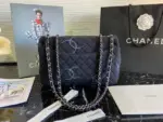 Quilted-Denim-Classic-Flap-Jumbo-Shoulder-Handbag-AS2072-Black-Quilted-Denim-Classic-Flap-Jumbo-Shoulder-Handbag-AS2072-Black-2.webp