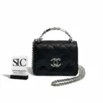 Quilted-Enamel-Handle-Clutch-with-Chain-Strap-AP2758-Quilted-Enamel-Handle-Clutch-with-Chain-Strap-AP2758.webp