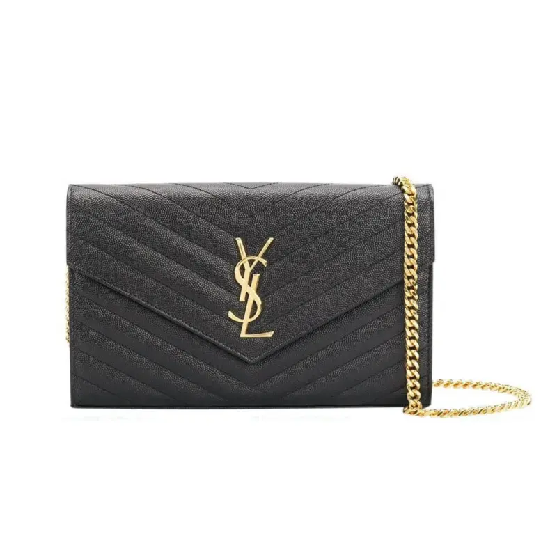 Quilted-Envelope-Monogram-Crossbody-Bag-with-Chain-377828-Black-Quilted-Envelope-Monogram-Crossbody-Bag-with-Chain-377828-Black-1.webp