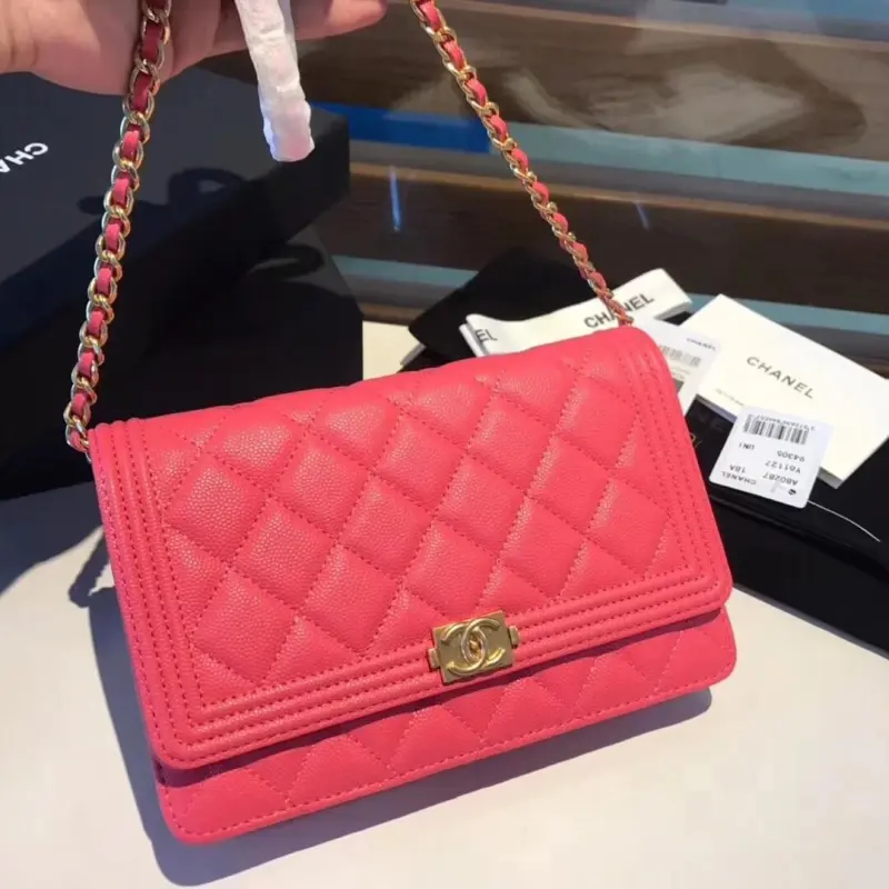Quilted-Flap-Wallet-on-Chain-Crossbody-Shoulder-Bag-80287-Rosy-Quilted-Flap-Wallet-on-Chain-Crossbody-Shoulder-Bag-80287-Rosy-1.webp