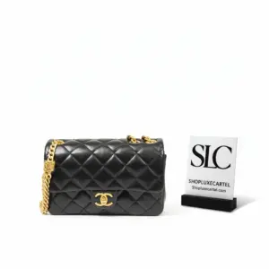 Quilted Lambskin Leather Small Classic Flap Shoulder Bag AS3393