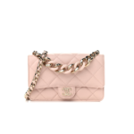 Quilted-Lambskin-Plexiglass-Top-Wallet-On-Chain-Crossbody-AP2377-Pink-Quilted-Lambskin-Plexiglass-Top-Wallet-On-Chain-Crossbody-AP2377-Pink-1.webp
