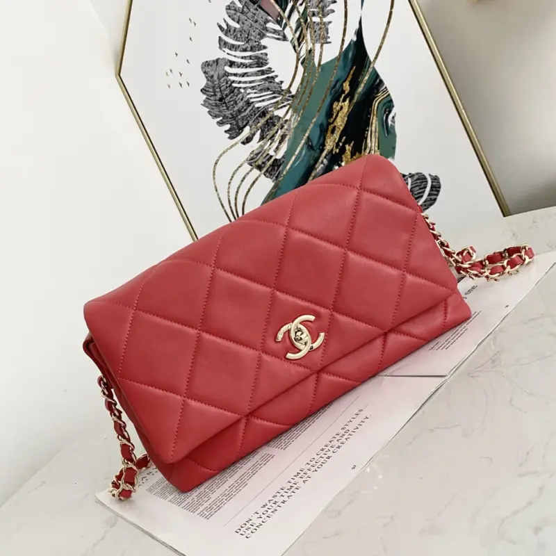 Quilted-Leather-Flap-Bag-with-Wide-Logo-Strap-AS2300-Red-Quilted-Leather-Flap-Bag-with-Wide-Logo-Strap-AS2300-Red-1.webp