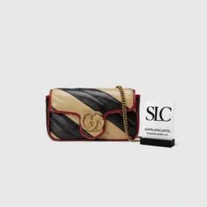 Quilted Matelassé Leather Super Mini Crossbody Bag 574969