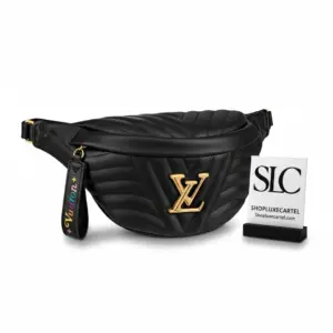 Quilted New Wave Leather Chain Strap Waist Bag M53750
