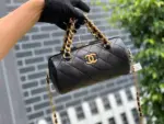 Quilted-Shiny-Lambskin-Small-Top-Handle-Bowling-Bag-AS1899-Black-Quilted-Shiny-Lambskin-Small-Top-Handle-Bowling-Bag-AS1899-Black-5.webp