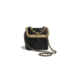 Quilted-Small-Lambskin-Kiss-Lock-Top-Handle-Bag-AS1885-Black-Quilted-Small-Lambskin-Kiss-Lock-Top-Handle-Bag-AS1885-Black-1.webp