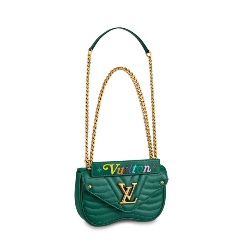 Quilted-Wave-Leather-Chain-Shoulder-Bag-PM-M51683-Green-Quilted-Wave-Leather-Chain-Shoulder-Bag-PM-M51683-Green-1.webp