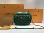 Quilted-Wave-Leather-Chain-Shoulder-Bag-PM-M51683-Green-Quilted-Wave-Leather-Chain-Shoulder-Bag-PM-M51683-Green-2.webp