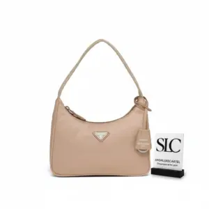 Re-Edition 2000 Tessuto Nylon Shoulder Hobo Bag 1NE515