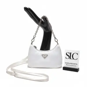 Re-Nylon Mini Shoulder Hobo Bag for Women 1BC204