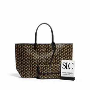Reversible Canvas Saint Louis Claire Voie Tote Shopping Bag