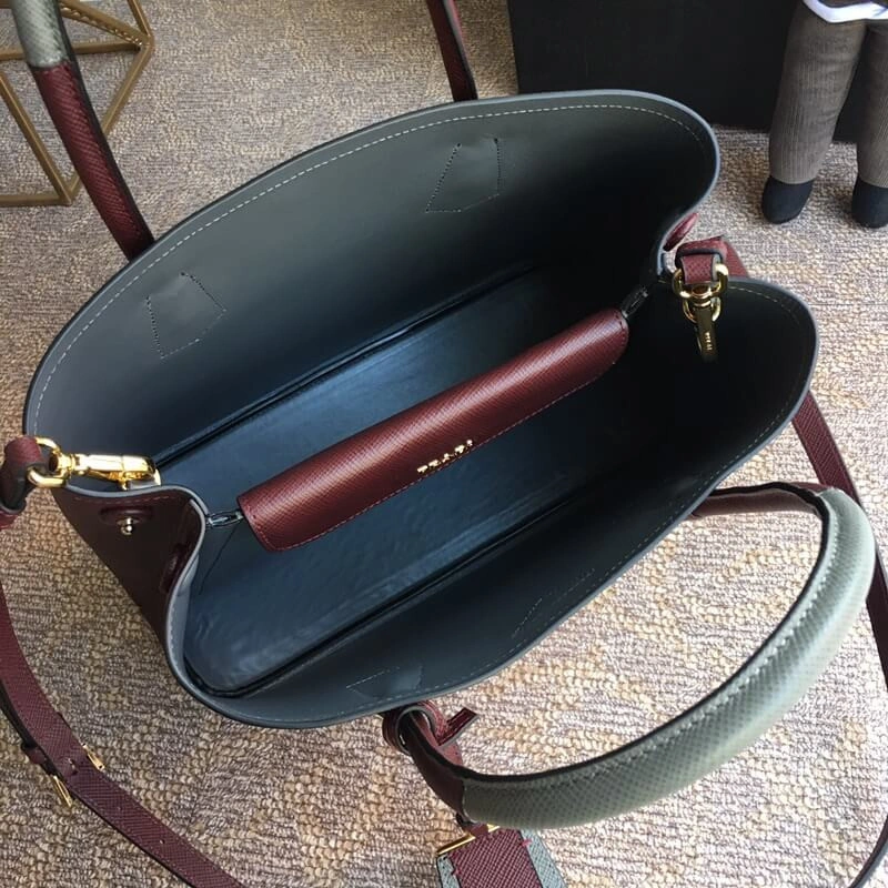 Saffiano-Leather-Two-Tone-Double-Tote-Bag-Burgundy-Grey-1BG775-7.webp