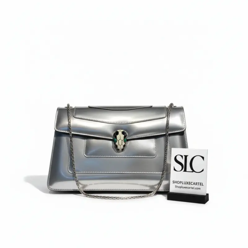Serpent-Head-Flap-Shoulder-Bag-in-Silver-Brushed-Metallic-35106-1.webp
