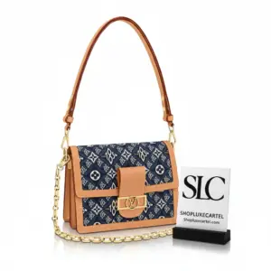 Since 1854 Jacquard Dauphine MM Flap Shoulder Bag M57499