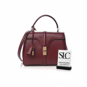 Small 16 Top Handle Bag in Satinated Calfskin 188003