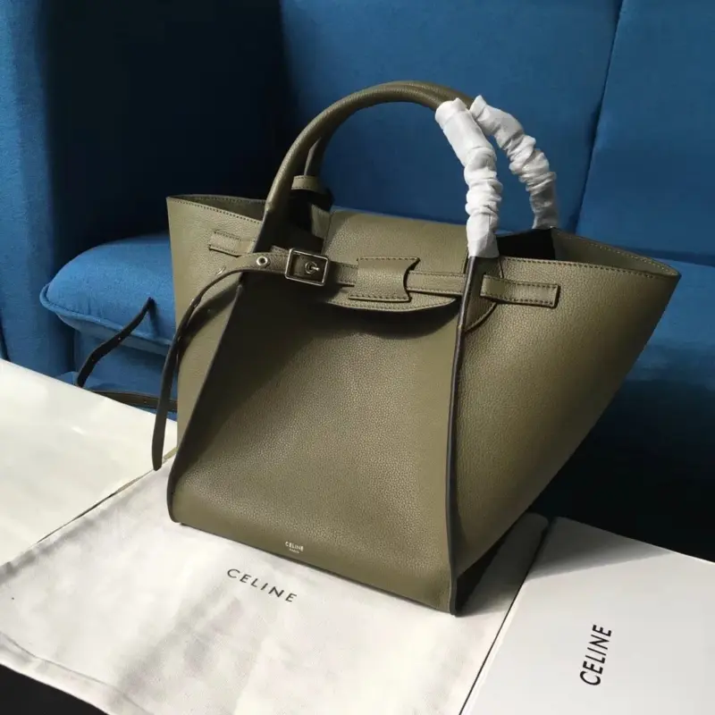 Small-Big-Bag-With-Long-Strap-In-Grained-Calfskin-189313-Army-Green-Small-Big-Bag-With-Long-Strap-In-Grained-Calfskin-189313-Army-Green-1.webp