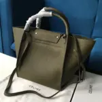 Small-Big-Bag-With-Long-Strap-In-Grained-Calfskin-189313-Army-Green-Small-Big-Bag-With-Long-Strap-In-Grained-Calfskin-189313-Army-Green-3.webp