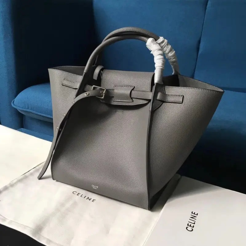 Small-Big-Bag-With-Long-Strap-In-Grained-Calfskin-189313-Grey-Small-Big-Bag-With-Long-Strap-In-Grained-Calfskin-189313-Grey-2.webp