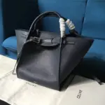 Small-Big-Bag-With-Long-Strap-In-Grained-Calfskin-189313-Navy-Blue-Small-Big-Bag-With-Long-Strap-In-Grained-Calfskin-189313-Navy-Blue-1.webp