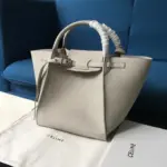 Small-Big-Bag-With-Long-Strap-In-Grained-Calfskin-189313-White-Small-Big-Bag-With-Long-Strap-In-Grained-Calfskin-189313-White-2.webp