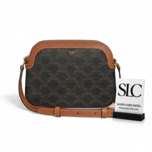 Small Camera Crossbody Bag in Classic Triumph Canvas 191522