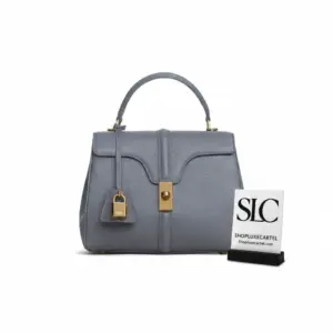 Small Classic Top Handle Bag in Grained Calfskin 188003
