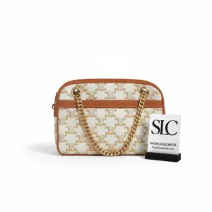 Small Crossbody Bag in Monogram Canvas and Calfskin 196252