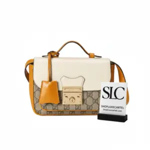 Small Padlock Mini Top Handle Shoulder Strap Bag 658487