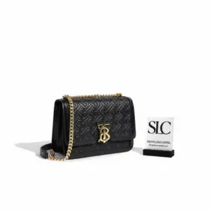 Small Quilted Monogram Lambskin Flap Shoulder Bag 80149211