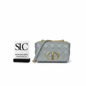 Small Quilted Shoulder Bag in Supple Cannage Calfskin M9241