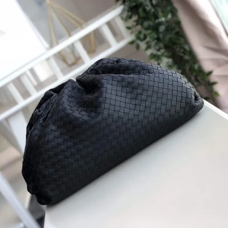 Soft-Gathered-Woven-Leather-Dumpling-Pouch-Clutch-Bag-576175-Black-Soft-Gathered-Woven-Leather-Dumpling-Pouch-Clutch-Bag-576175-Black-1.webp