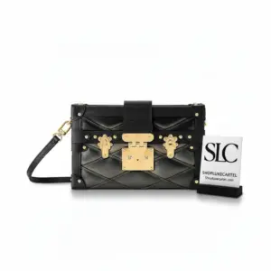 Soft Lambskin Petite Malle Trunk Style Crossbody Bag M23518