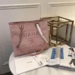 Spacious-Deauville-Style-Chain-Shoulder-Canvas-Tote-Bag-A66939-Pink-Spacious-Deauville-Style-Chain-Shoulder-Canvas-Tote-Bag-A66939-Pink-1.webp