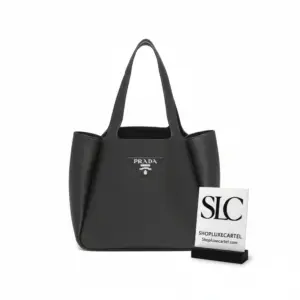 Spacious Leather Top Handle Tote Shoulder Bag 1BG335