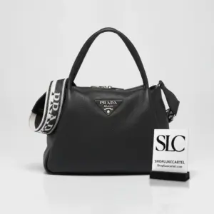 Spacious Minimalist Soft Calfskin Leather Shoulder Bag 1BC170