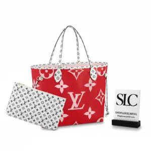 Spacious Monogram Print MM Tote Shoulder Bag M44567 M44568 M44588