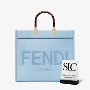 Spacious Sunshine Medium Shopper Tote in Light Blue 8BH386