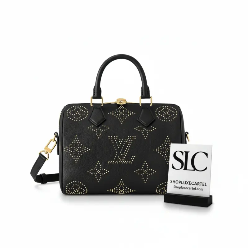 Speedy-Bandouliere-25-Boston-Bag-in-Black-Studded-Monogram-M46736-1.webp