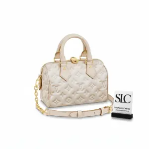 Speedy Style 20 Boston Top Handle Bag Pale Beige M46163