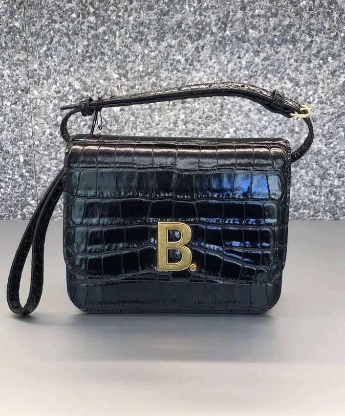 Structured-B-Small-Shoulder-Bag-in-Croc-Effect-Leather-Black-Structured-B-Small-Shoulder-Bag-in-Croc-Effect-Leather-Black-1.webp