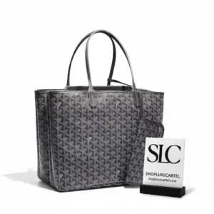 Structured Double Handle Compartment Tote Bag 501514