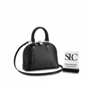 Structured Epi Leather Dome Top Handle Handbag BB M40862